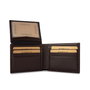 Zoozie Bags Cartera para Hombre de Piel Auténtica Color Marron Kevin - Brown